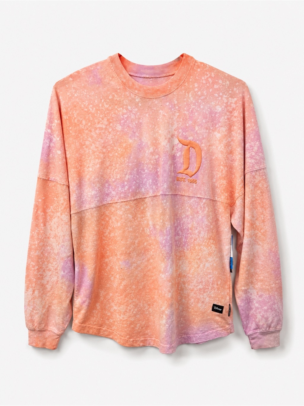 Disney Parks Disneyland Spirit Jersey Orange Tie Dye Extra Small (XS) - NWT